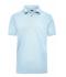 Men Workwear Polo Men Light-blue 7535