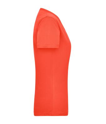 Femme T-shirt workwear femmes Orange-épicé 7536