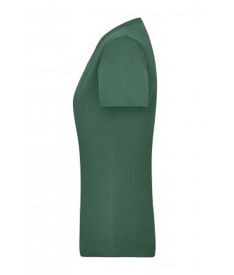 Dames Workwear-T Women Donkergroen 7536