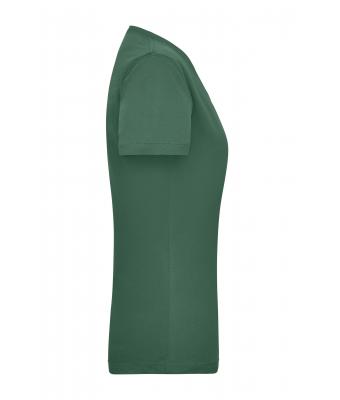 Dames Workwear-T Women Donkergroen 7536