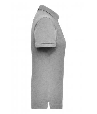 Femme Polo workwear femmes Gris-chiné 7537