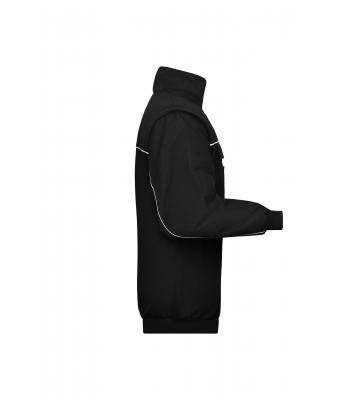 Unisex Workwear Jacket Zwart/zwart 7544
