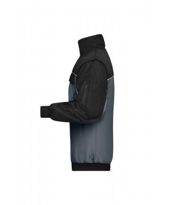 Unisex Workwear Jacket Carbon/zwart 7544