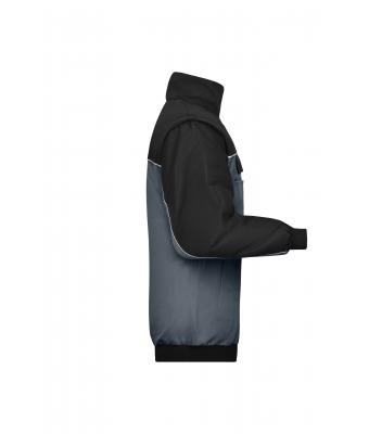 Unisex Workwear Jacket Carbon/zwart 7544