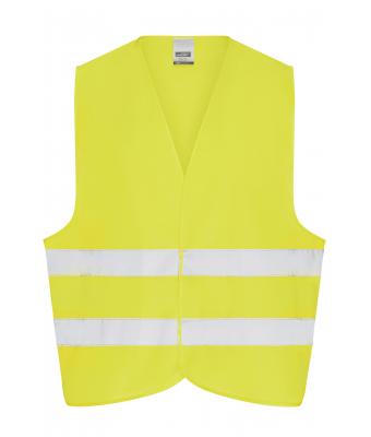 Homme Gilet de sécurité Jaune-fluorescent 7549