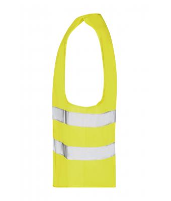 Unisexe Gilet de sécurité Jaune-fluorescent 7549