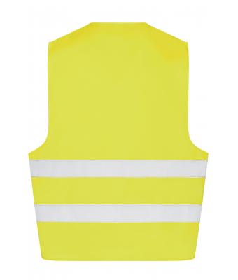 Unisexe Gilet de sécurité Jaune-fluorescent 7549