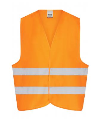 Homme Gilet de sécurité Orange-fluorescent 7549