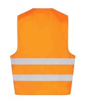 Unisexe Gilet de sécurité Orange-fluorescent 7549