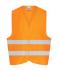 Unisexe Gilet de sécurité Orange-fluorescent 7549