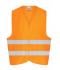 Men Safety Vest Adults Fluorescent-orange 7549
