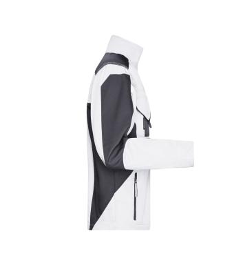 Unisexe Veste de travail - STRONG - Blanc/carbone 8066