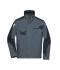Unisexe Veste de travail - STRONG - Carbone/noir 8066