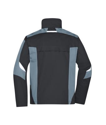 Unisexe Veste de travail - STRONG - Noir/carbone 8066