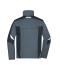 Unisexe Veste de travail - STRONG - Carbone/noir 8066