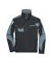 Unisex Workwear Jacket - STRONG - Zwart/carbon 8066