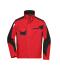 Unisex Workwear Jacket - STRONG - Rood/zwart 8066