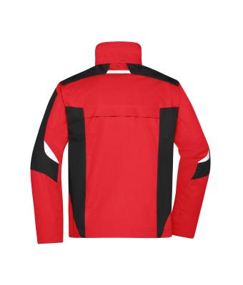 Unisex Workwear Jacket - STRONG - Red/black 8066