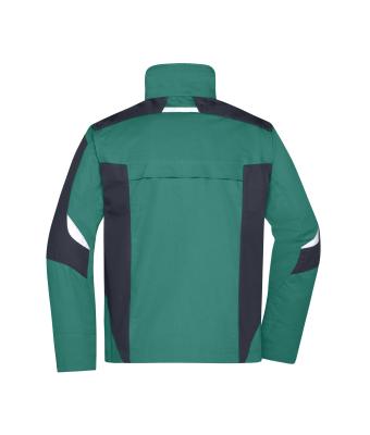 Unisex Workwear Jacket - STRONG - Donkergroen/zwart 8066