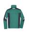Unisex Workwear Jacket - STRONG - Donkergroen/zwart 8066