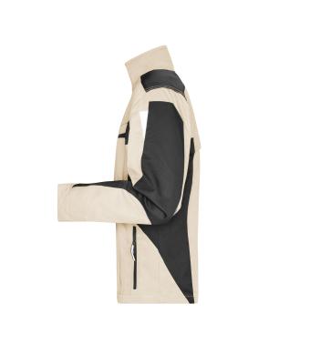 Unisex Workwear Jacket - STRONG - Steen/zwart 8066