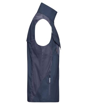 Unisexe Veste de travail sans manches - STRONG - Marine/marine 8067