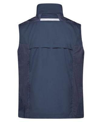 Unisexe Veste de travail sans manches - STRONG - Marine/marine 8067