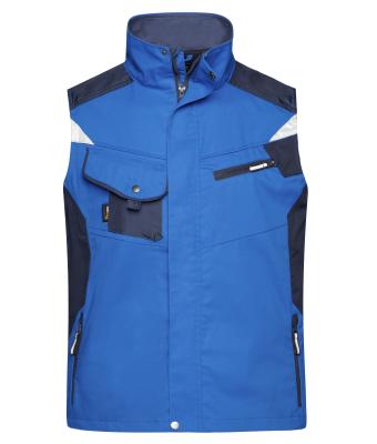 Unisexe Veste de travail sans manches - STRONG - Royal/marine 8067