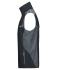 Unisexe Veste de travail sans manches - STRONG - Noir/carbone 8067