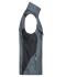 Unisexe Veste de travail sans manches - STRONG - Carbone/noir 8067