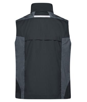 Unisex Workwear Vest - STRONG - Black/carbon 8067