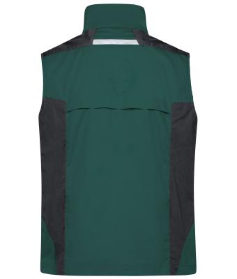 Unisex Workwear Vest - STRONG - Dark-green/black 8067