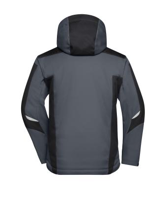 Daiber JN844 Professionelle Softshelljacke mit hochwertiger Ausstattung schwarz/rot (red/black) main image 0