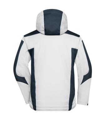 Unisex Craftsmen Softshell Jacket - STRONG - Wit/carbon 8165