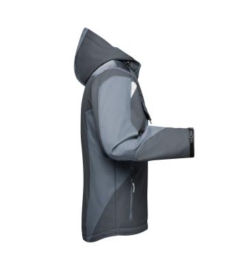 Unisex Craftsmen Softshell Jacket - STRONG - Zwart/carbon 8165