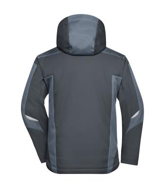 Unisex Craftsmen Softshell Jacket - STRONG - Zwart/carbon 8165