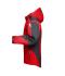Unisex Craftsmen Softshell Jacket - STRONG - Rood/zwart 8165