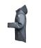 Unisexe Veste softshell hiver - STRONG - Noir/carbone 8165