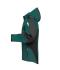 Unisexe Veste softshell hiver - STRONG - Vert-foncé/noir 8165