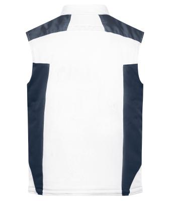 Unisex Craftsmen Softshell Vest - STRONG - White/carbon 8166