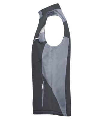 Unisex Craftsmen Softshell Vest - STRONG - Zwart/carbon 8166