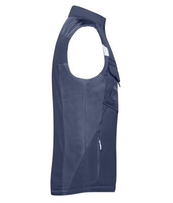 Unisexe Gilet softshell hiver - STRONG - Marine/marine 8166