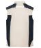 Unisexe Gilet softshell hiver - STRONG - Pierre/noir 8166
