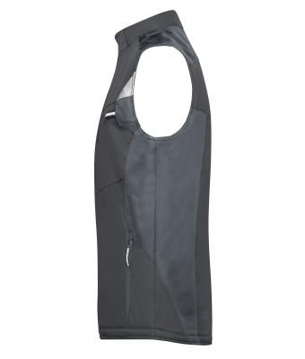 Unisexe Gilet softshell hiver - STRONG - Noir/noir 8166