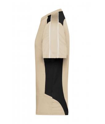 Unisex Craftsmen T-Shirt - STRONG - Stone/black 8168