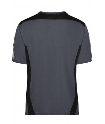 Unisex Craftsmen T-Shirt - STRONG - Carbon/zwart 8168