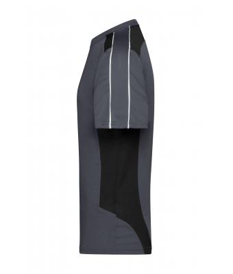 Unisexe T-shirt - STRONG - Carbone/noir 8168