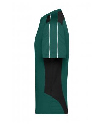 Unisexe T-shirt - STRONG - Vert-foncé/noir 8168