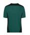 Unisexe T-shirt - STRONG - Vert-foncé/noir 8168