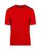 Unisexe T-shirt - STRONG - Rouge/noir 8168